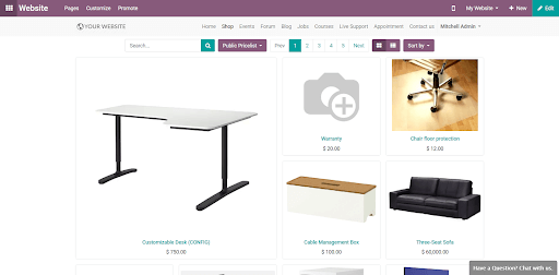 odoo-product-page