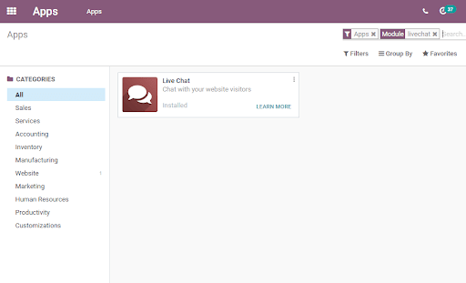 how-do-you-install-odoo-live-chat