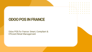 PPTS blog banner showing title, "Odoo POS France"