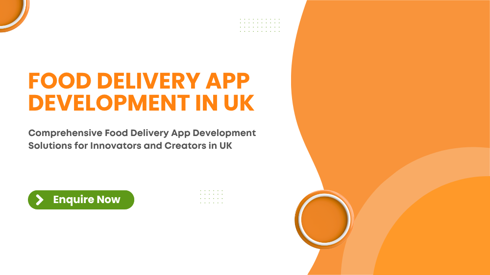 Banner for Food Delivery App Development in UK – Custom Mobile App Development Services